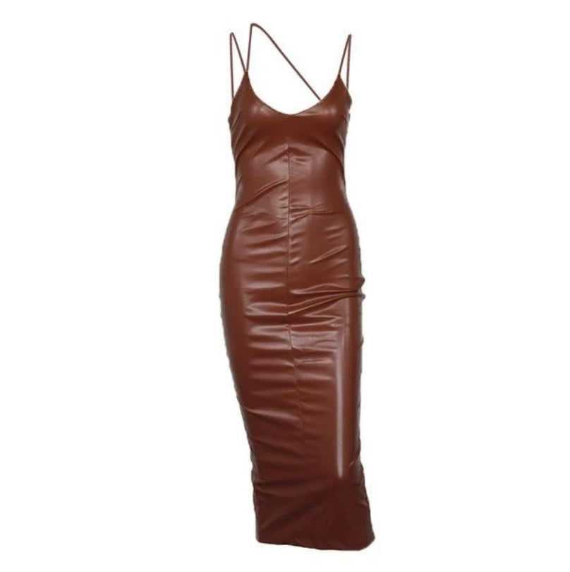 Lisette Dress "Brown"