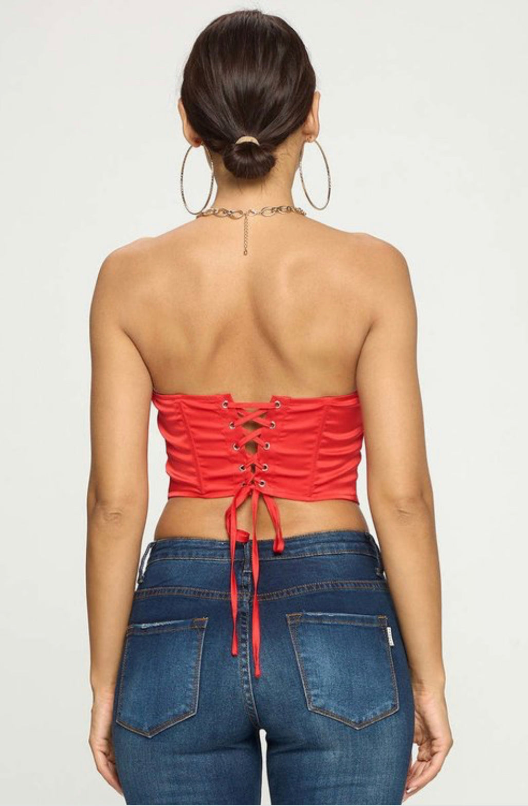 Dy Lace Corset Top