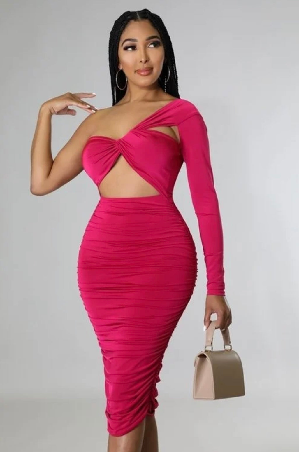 Aline One Shoulder Dress