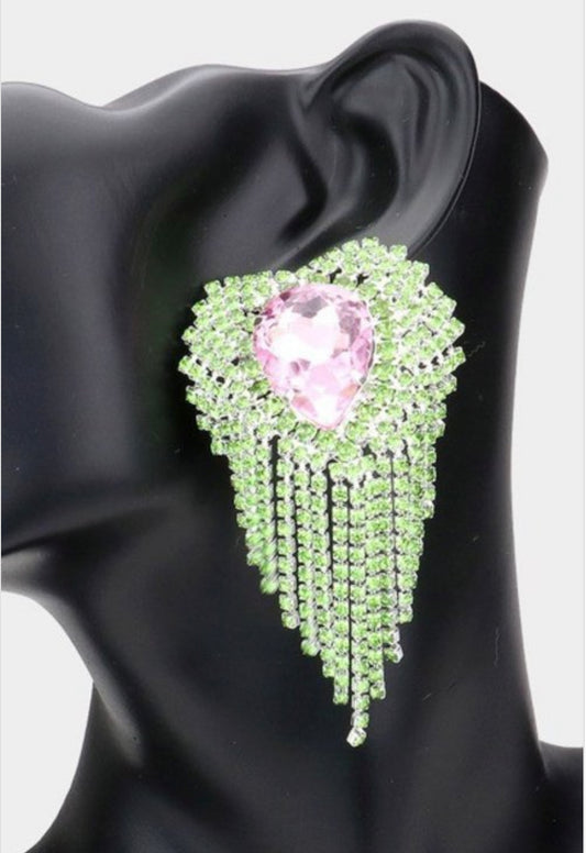 Lori Green Teardrop Stone Earrings