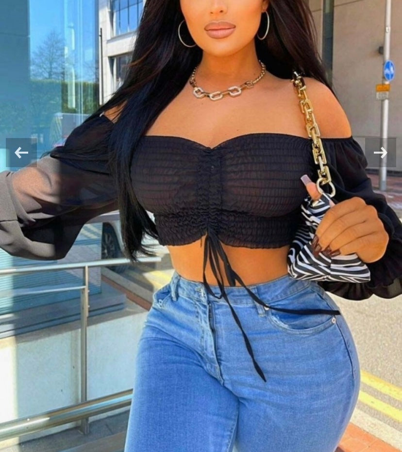 Maya Balloon Sleeve top